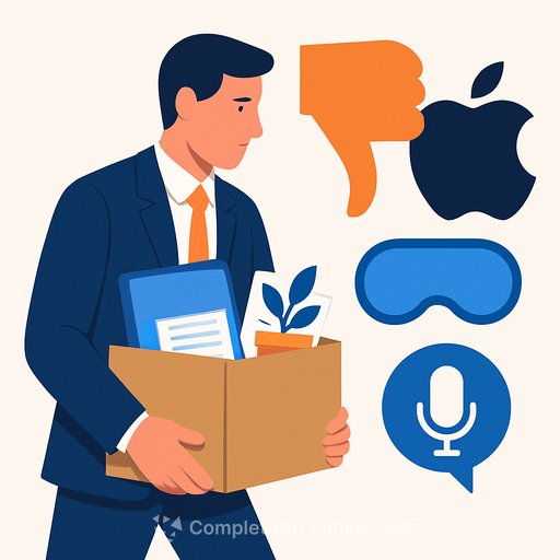 Apple cuts 200 jobs across Siri, Vision Pro and software teams