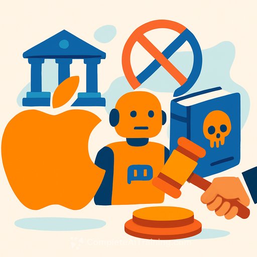 Apple Faces Fresh Copyright Lawsuit Over AI Training on Pirated Books