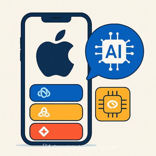 Apple plans to let users choose third-party AI models in iOS 27