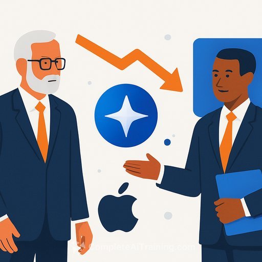 Apple poaches Microsoft AI VP to reboot its AI push as Giannandria steps down