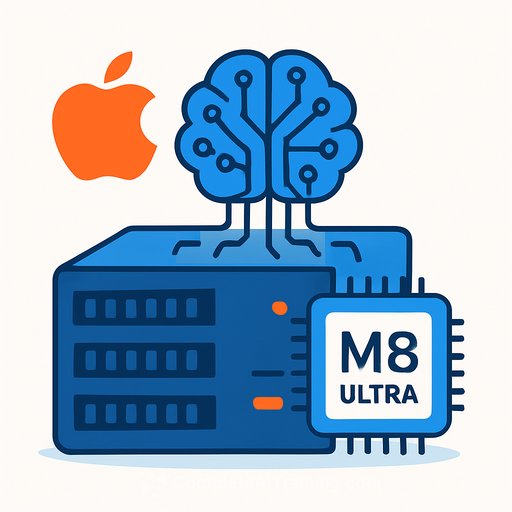 Apple reportedly developing AI server with M8 Ultra chips for 2029 launch