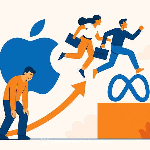 Apple’s AI Ambitions Stumble as Top Talent Jumps to Meta