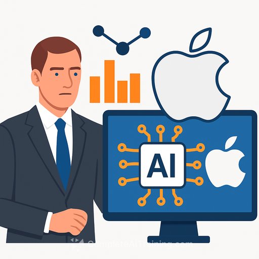 Apple's new CEO inherits an AI strategy that still has no business model