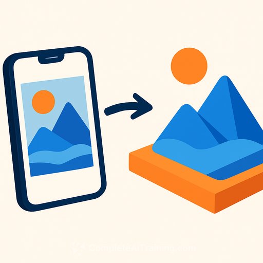 Apple's SHARP turns a single photo into 3D in under a second