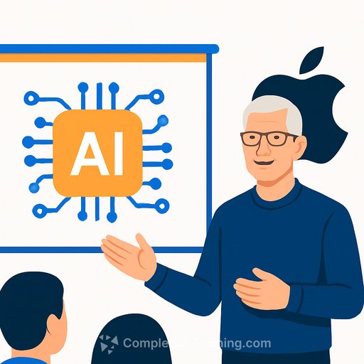 Apple unveils new AI features at Tim Cook's final WWDC as CEO