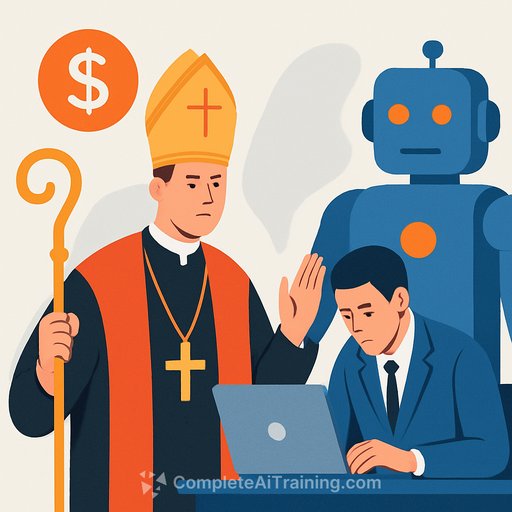 Archbishop calls for just economy as AI threatens worker dignity