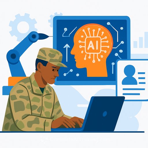 Army Reserve soldiers develop artificial intelligence prototypes for Operational Sentinel Justice 26