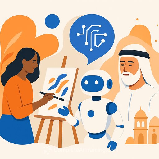 Art meets AI in Abu Dhabi: MBZUAI and ADMAF's Mailis champions creativity, heritage, and community