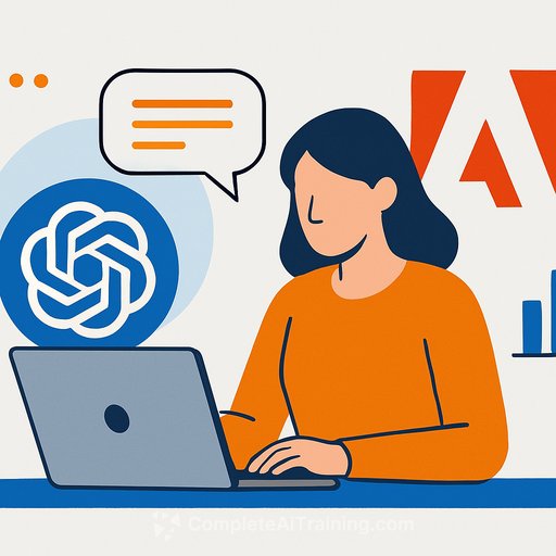 Article on Adobe's ChatGPT Plugin Bets th...