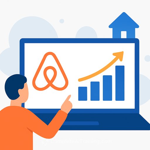 Article on Airbnb raises its outlook as g...