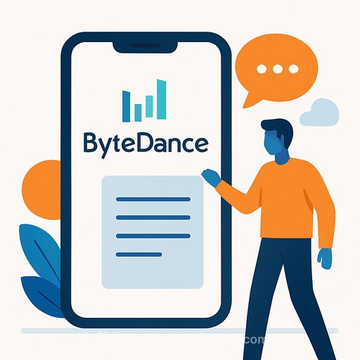 Article on Article content:  ByteDance ta...
