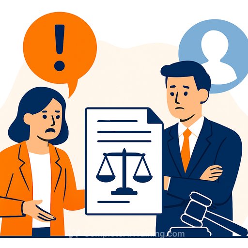 Article on Complaint about lawyer's alleg...