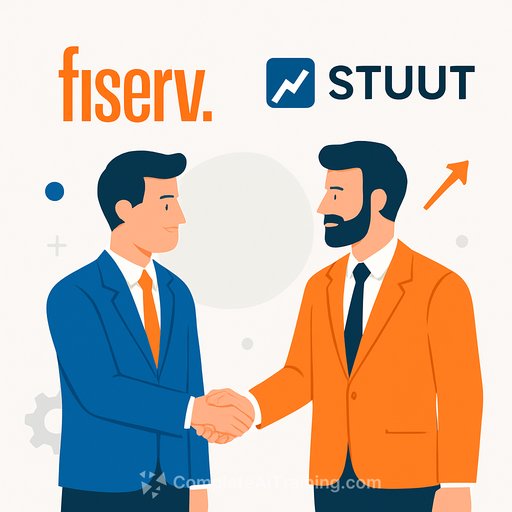 Article on Fiserv and Stuut Partner to Br...