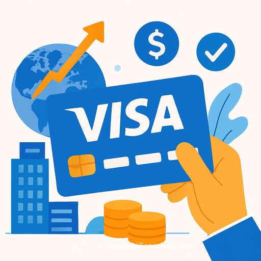 Article on Global payments giant Visa is ...