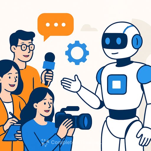 Article on Journalists welcome AI in the ...