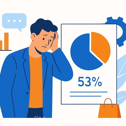 Article on Only 53% of marketers get mean...