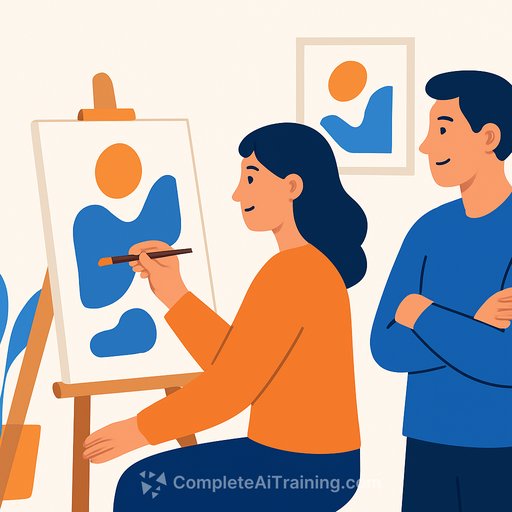 Article on Some U.S. adults are using art...