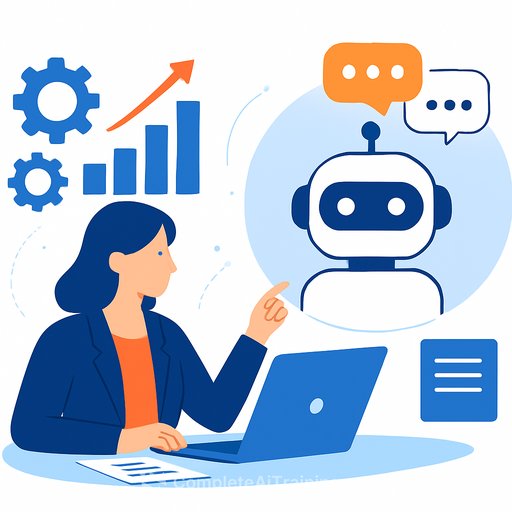 Artificial intelligence automates tasks and improves efficiency in business operations