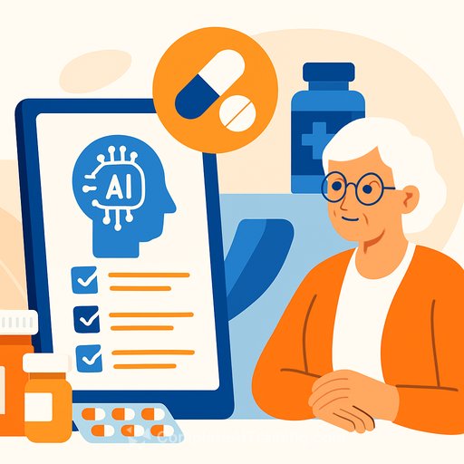 Artificial Intelligence Improves Polypharmacy Management and Medication Safety for Older Adults