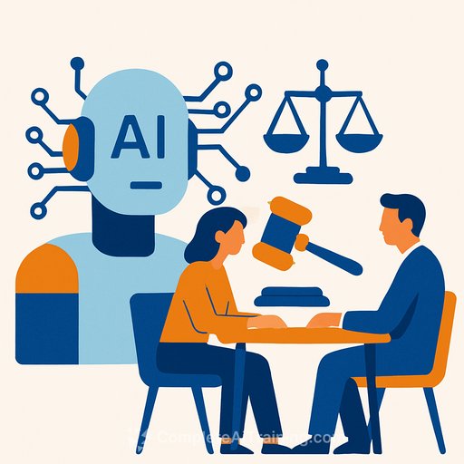 Artificial Intelligence in Dispute Resolution: Opportunities, Risks, and the Human Element