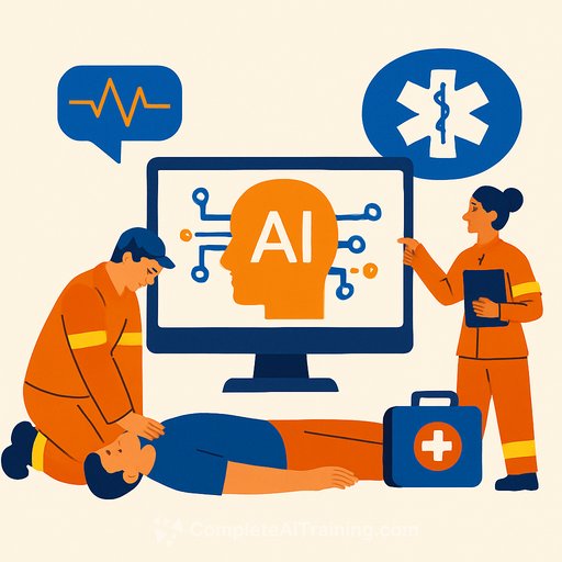 Artificial Intelligence in EMS Training: Current Uses and Future Opportunities for First Responders