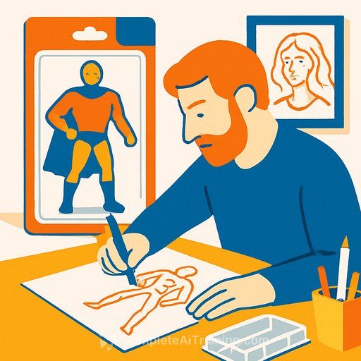 Artists Fight Back Against AI-Generated Action Figure Trend With Hand-Drawn Originals