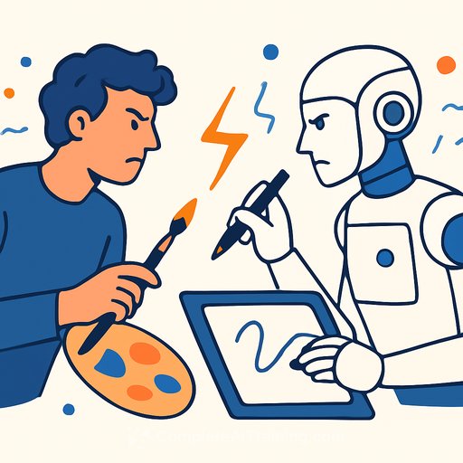 Artists have always fought over new creative tools and AI is no different