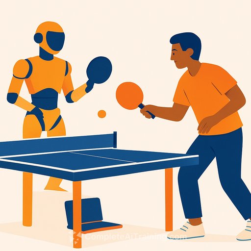 ASU Researcher Develops Table Tennis Robot with a Mission to Support Independent Living