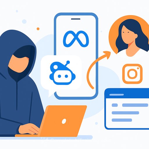 Attackers use Meta's AI support chatbot to access celebrity Instagram accounts