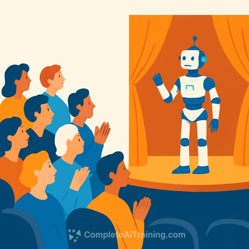 Audiences trust theatre to resist AI replacement for the next 25 years