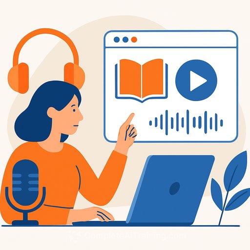 audisyn.ai Lets Publishers Build and Own Interactive Audiobook Platforms