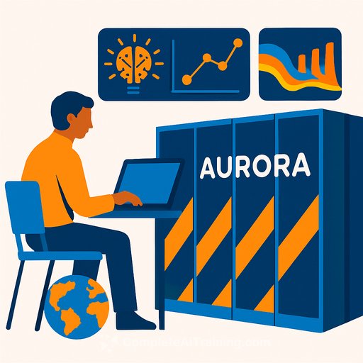Aurora Supercomputer Accelerates Scientific Breakthroughs with AI and Exascale Computing
