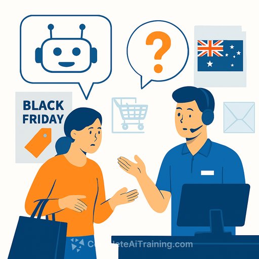 Australian Black Friday shoppers want human support, not chatbots