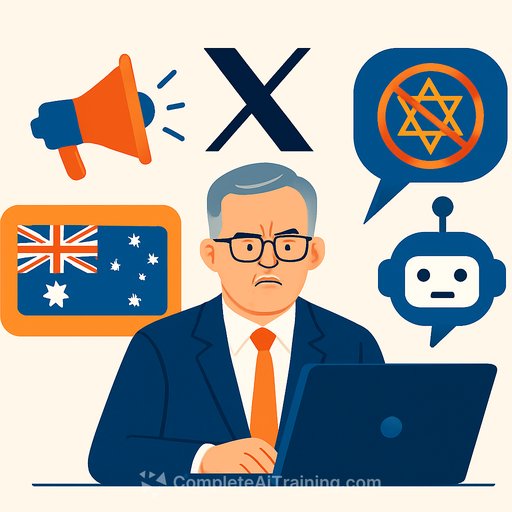 Australian government continues X ads despite Grok chatbot’s antisemitic comments