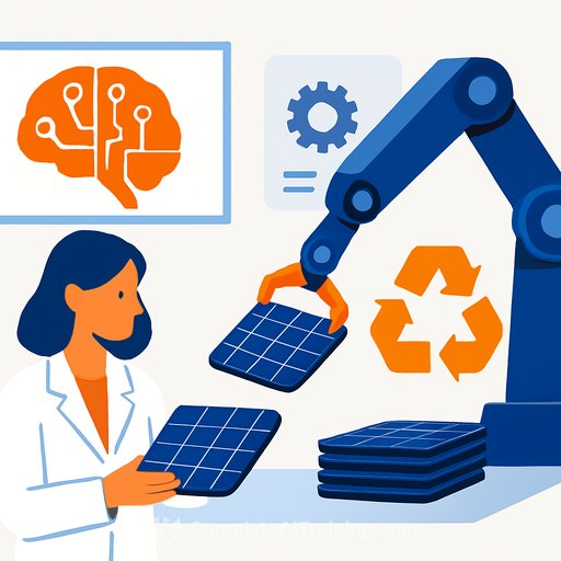 Australian researchers use AI and robotics to speed up silicon wafer recycling