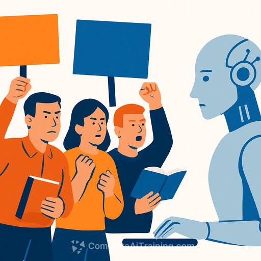 Authors Demand Publishers Protect Creative Jobs from AI Disruption