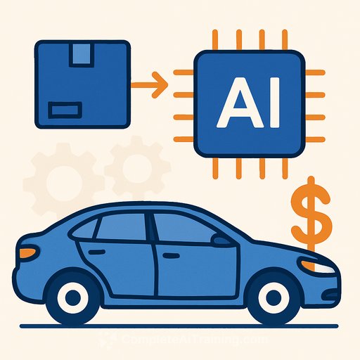 Auto industry warns AI chip demand could raise vehicle costs and strain supply chains