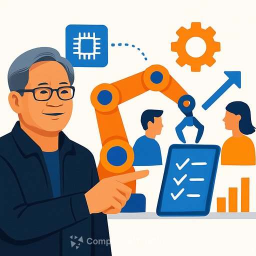 Automate Every Task with AI: Jensen Huang's Directive as Nvidia Adds 10,000 Jobs