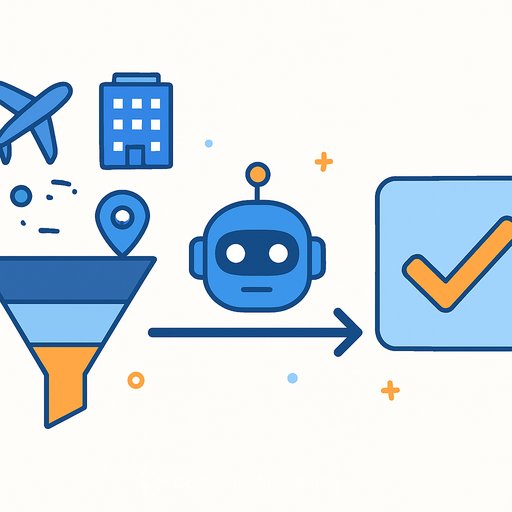 Autonomous AI agents collapse the traditional travel funnel into a single decision layer