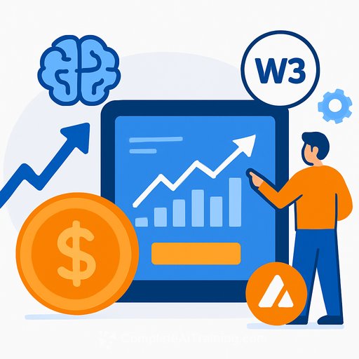 Avalanche Foundation backs W3 as AI finance platform hits 200,000 daily workflows