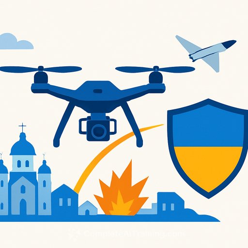 Axon funding fuels The Fourth Law's drone autonomy to defend Ukrainian cities from Shaheds