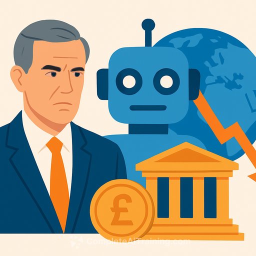 Bank of England governor warns frontier AI poses global financial stability risk