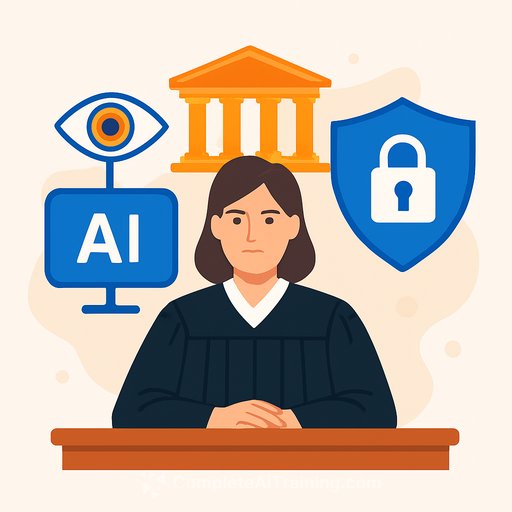 Barrett says Supreme Court does not use AI over security concerns
