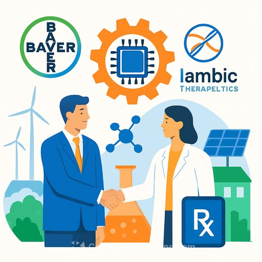 Bayer partners with Iambic Therapeutics for AI drug discovery as Spanish site achieves decarbonisation