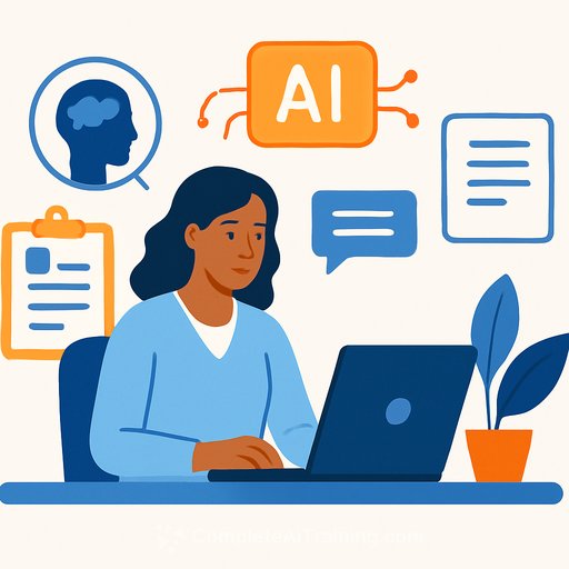 Behavioral health clinician reduces documentation time with ambient AI tool