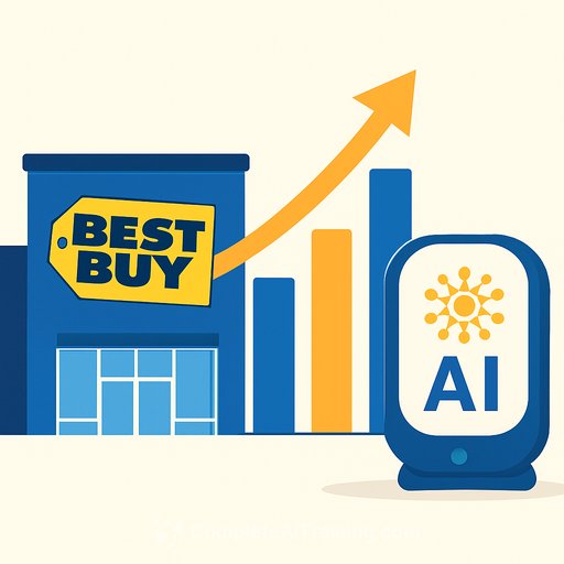 Best Buy beats quarterly estimates and lifts sales forecast as AI gadget demand grows