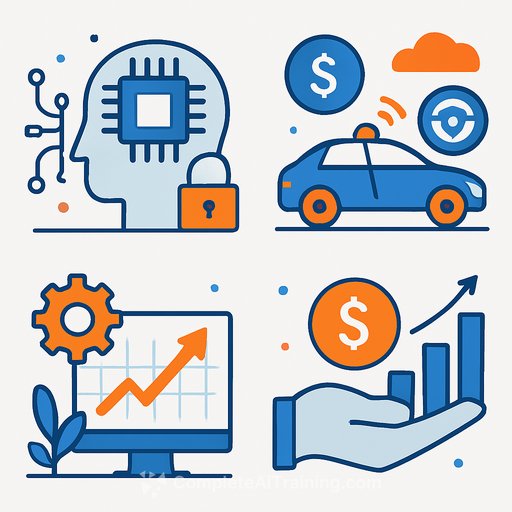 Best's Review top reads this month: AI data threats, self-driving costs for insurers, tech momentum, and investment outsourcing