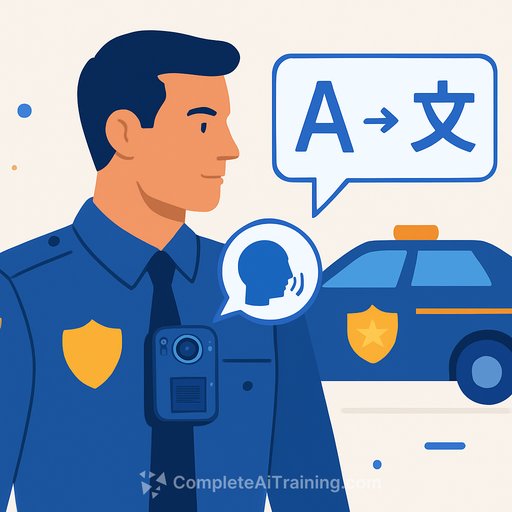 Bexar County Sheriff's Office adds AI language translation to body cameras