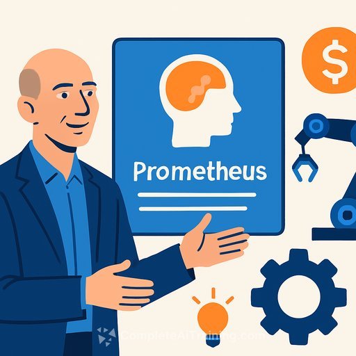 Bezos-backed AI startup Prometheus raises $12 billion to develop physical engineering systems