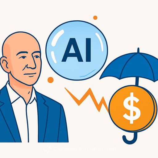 Bezos' Good AI Bubble vs. Insurance: Who Pays When It Pops?